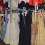 The Costume Workshop with costumes hanging on the rails